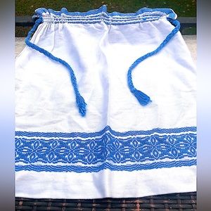 3 Handwoven Aprons by Ruth Davis,3 Colors With Different Patterns,Adjustable